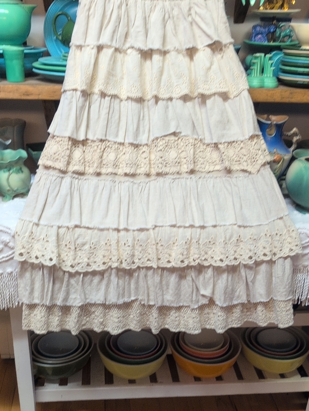 JADED GYPSY Layers Of Love Skirt - Picture 6 of 10
